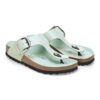 Gizeh Big Buckle Natural Leather Patent Gizeh Big Buckle Natural Leather Patent