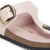 Gizeh Big Buckle Natural Leather Patent Gizeh Big Buckle Natural Leather Patent
