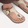 Gizeh Big Buckle Natural Leather Patent Gizeh Big Buckle Natural Leather Patent