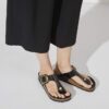 Gizeh Big Buckle Natural Leather Patent Gizeh Big Buckle Natural Leather Patent