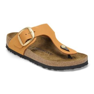 Gizeh Big Buckle Nubuková kůže