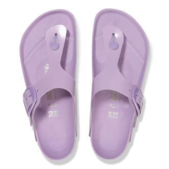Gizeh Big Buckle Přírodní kůže Lakovaná Vysoce lesklá Crocus