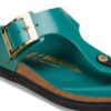 Gizeh Droplet Buckle Přírodní kůže Lakovaná Gizeh Droplet Buckle Přírodní kůže Lakovaná