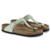 Gizeh Soft Footbed Nubuková kůže Matcha Gizeh Soft Footbed Nubuková kůže Matcha