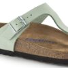 Gizeh Soft Footbed Nubuková kůže Matcha Gizeh Soft Footbed Nubuková kůže Matcha