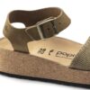 Glenda semišová kůže a textil, vybledlá khaki Glenda semišová kůže a textil, vybledlá khaki