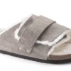 Kyoto Shearling Suede Leather-Shearling Stone Coin Kyoto Shearling Suede Leather-Shearling Stone Coin