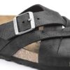 Lugano Oiled Leather Camberra Old Black Lugano Oiled Leather Camberra Old Black