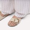 Madrid Big Buckle Natural Leather Patent Madrid Big Buckle Natural Leather Patent