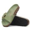 Madrid Big Buckle Natural Leather Patent