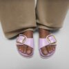 Madrid Big Buckle Natural Leather Patent Madrid Big Buckle Natural Leather Patent