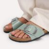 Madrid Big Buckle Natural Leather Patent Madrid Big Buckle Natural Leather Patent