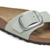 Madrid Big Buckle Nubuck Leather Pure Sage Madrid Big Buckle Nubuck Leather Pure Sage