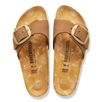 Madrid Big Buckle nubuková kůže