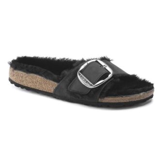 Madrid Big Buckle Shearling Přírodní kůže Olejovaná