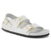 Milano Embossed Leather Emboss White Milano Embossed Leather Emboss White