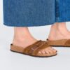 Oita Pletená semišová kůže Mink Oita Pletená semišová kůže Mink