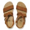 Sibyl Embossed Leather Burnt Orange