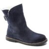 Uppsala Shearling Suede Leather Navy Uppsala Shearling Suede Leather Navy