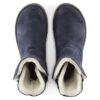 Uppsala Shearling Suede Leather Navy Uppsala Shearling Suede Leather Navy