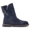 Uppsala Shearling Suede Leather Navy Uppsala Shearling Suede Leather Navy