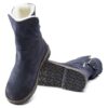 Uppsala Shearling Suede Leather Navy Uppsala Shearling Suede Leather Navy